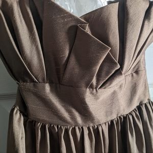 Olive Green WTOO Evening Gown